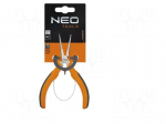 Pliers: universal | straight,elongated | 130mm