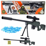 M&auml;nguala | PC | Konsoolid | Tarvikud // M&auml;nguasjad ja m&auml;ngud lastele // Karabin Snajperski Replika AWM Stojak Kulki Wodne Żelowe 80cm