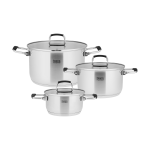 Tooted koju ja aeda // K&ouml;&ouml;gi- ja majapidamistarbed // Zestaw garnk&oacute;w 6 element&oacute;w TEESA COOK PRIME