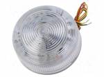 Signaller: lighting | flashing light | white | Flashguard | 11&divide;35VDC