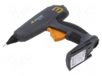 Hot melt glue gun | &Oslash;: 11mm | 18VDC | Effic: 20g/min | 45W | 130&deg;C,200&deg;C