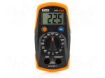 Digital multimeter | LCD | 3,5 digit | VDC: 200mV,2V,20V,200V,500V