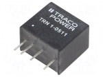 Converter: DC/DC | 1W | Uin: 4.5&divide;13.2V | 5VDC | Iout: 200mA | SIP | 2.1g