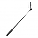 Camera accessory Hurtel Selfie stick WC1Y2S 1.3m aluminum alloy telescopic tripod with phone holder - black