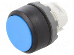 Switch: push-button | Stabl.pos: 1 | 22mm | blue | Illumin: none | IP66