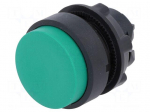 Switch: push-button | Stabl.pos: 1 | 22mm | green | Illumin: none | IP66