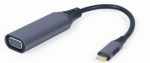 Gembird USB Type-C Male - VGA Female Space Grey