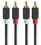 Cable Nedis 2x RCA - 2x RCA 3m