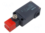 Safety switch: bolting | FS | IP66 | plastic | black,red | 24VDC | 24VAC