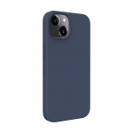 Back panel cover Evelatus Apple iPhone 14 / 13 Premium Magnetic Soft Touch Silicone Case Dark Blue