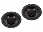 Car loudspeakers | two-way | 165mm | 135W | 58&divide;21000Hz | 4&Omega; | 54mm