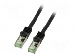 Patch cord | S/FTP | Cat: Cat 8.1 | RJ45 plug,both sides | stranded