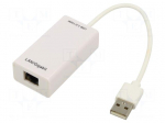 USB to Ethernet adapter | USB 2.0 | 10/100Mbps,Fast Ethernet