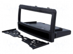 Radio mounting frame | Ford | 1 DIN | black