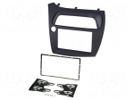 Radio mounting frame | Honda | 2 DIN | graphite