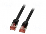 Patch cord | U/FTP | Cat: 6 | RJ45 plug,both sides | stranded | Cu | 5m