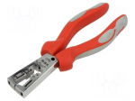 Stripping tool | 0.3&divide;1.2mm2 | 160mm | adjustable grip