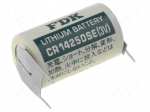 Battery: lithium | 3V | 1/2AA,1/2R6,CR14250 | 850mAh