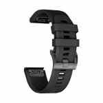Tech-Protect Smooth Watch Strap for Garmin Fenix 3/5X/3HR/5X Plus/6X/6X Pro / black
