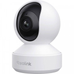 Reolink 4K Dual-Band Wi-Fi 6 Indoor Camera with Auto Tracking | E Series E340 | PTZ | 8 MP | 2.8-8mm/F1.6 | Micro SD