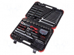 Tools set: general purpose | case | 1/2",1/4" | 232pcs.