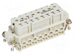 Contact | female | screw | 16A | 250V | Han 16A-BU-S, Drahtschutz