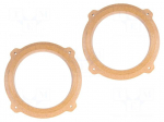 Spacer ring | MDF | 165mm | Hyundai | impregnated,varnished