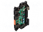 Relay: solid state | Ucntrl: 24VDC | 500mA | for DIN rail mounting