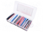 Set of heat shrink sleeves | 2: 1 | 100mm | polyolefine | Pcs: 170