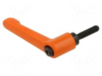 Lever | adjustable | Thread len: 20mm | Lever length: 45mm | GN 300