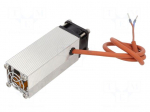 Heating element: heater | heating,with fan | Piccovent | 50W | 24VDC