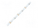 COB LED tape | RGB | LED/m: 576 | 10mm | IP20 | 180&deg; | 18W/m | Thk: 2.2mm