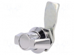 Lock | without cylinder | zinc and aluminium alloy | 18mm | chromium