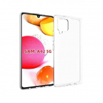 Fusion Ultra Back Case 1 mm Izturīgs Silikona Aizsargapvalks Priek&scaron; Samsung Galaxy A42 5G Caurspīdīgs