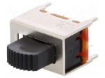 Switch: slide | Pos: 2 | 4PDT | 0.3A/125VAC | 0.05A/24VDC | Illumin: none