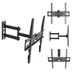 T&ouml;&ouml;riistad ja m&otilde;&otilde;teseadmed // Uued tooted t&ouml;&ouml;riistade, tarvikute kategoorias // Uchwyt / wieszak do TV Maclean, max VESA 400x400, 32-55", do 30kg, czarny, reg. pochyłu +2&deg;~-10&deg; i obrotu +90&deg;~-90&deg;, MC-191