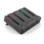 iPega SW2081 Charger Dock for JoyCon Controllers Nintendo Switch 1/2 / Black
