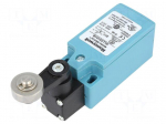 Limit switch | lever R 25mm, metallic roller &Oslash;17mm | NO + NC | 10A