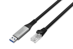 Digitus USB-A - RJ45 Ethernet cable, 1Gbit/s, 10m
