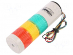 Signaller: signalling column | LED | red/amber/green | Usup: 24VDC
