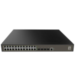 Switch LevelOne GEL-2871 hallatav L2+ Gigabit Ethernet (10/100/1000) 1U Black