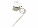 Sensor: thermostat with capillary | Output conf: SPDT | 10A | 400VAC