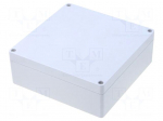Enclosure: multipurpose | X: 160mm | Y: 160mm | Z: 60mm | 1554 | grey