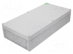 Enclosure: junction box | X: 300mm | Y: 600mm | Z: 132mm | polycarbonate