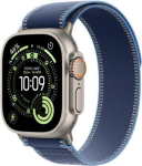Smart watches Apple Watch Ultra 3 49mm Natural Titanium/Blue/Bright Blue Trail Loop - S/M