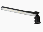 Desc lamp HONEYWELL  Ielu gaismeklis LED 230V 100W 10 000lm  140 degrees  x 70 degrees  4000K  melns  FLAMINGO  IP65  IK08