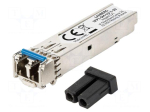 SFP module | LC/UPC,SFP | 0&divide;70&deg;C | 1.25Gbps | Range: 20km | Marker: blue