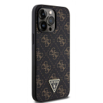 Back panel cover Guess Apple iPhone 15 Pro Max 4G Triangle Metal Logo Black