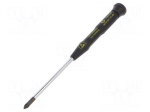 Screwdriver | Pozidriv&reg; | precision | PZ1 | ESD | Series: Xonic ESD