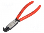 Pliers | for circlip | internal | 19&divide;60mm | Pliers len: 170mm | angular